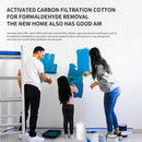 Air purifier - Home air purifier - With filter - Ultra quiet 37 dB - Portable air purifier - Eliminates pet dander, dust, mold, pollen, odors and smoke