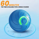 Pet Toys - Dog Toys - Interactive Dog Toys - Automatic Moving, Bouncing and Rotating Dog Ball - IPX7 Waterproof - Active Rolling Ball for Small and Medium Dogs (Blue)