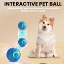 Pet Toys - Dog Toys - Interactive Dog Toys - Automatic Moving, Bouncing and Rotating Dog Ball - IPX7 Waterproof - Active Rolling Ball for Small and Medium Dogs (Blue)