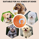 Pet Toys - Dog Toys - Interactive Dog Toys - Automatic Moving, Bouncing and Rotating Dog Ball - IPX7 Waterproof - Active Rolling Ball for Small and Medium Dogs (Orange)