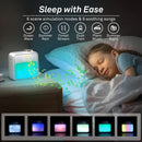 Wekker - Digital Alarm Clock - Alarm Clocks - Night Light - Wekker bedroom alarm clock with built-in battery - 6 scenes and noise synchronization - Dual alarm and snooze function - Perfect for deep sleepers - Gift for children and teenagers
