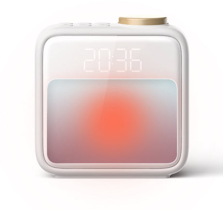 Wekker - Digital Alarm Clock - Alarm Clocks - Night Light - Wekker bedroom alarm clock with built-in battery - 6 scenes and noise synchronization - Dual alarm and snooze function - Perfect for deep sleepers - Gift for children and teenagers