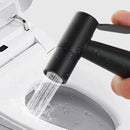 Shower head - Bidet Black, hand shower in the bathroom, toilet sprayer, stainless steel, toilet faucet