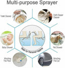 Shower head - Bidet Black, hand shower in the bathroom, toilet sprayer, stainless steel, toilet faucet