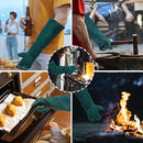 Anti-bite safety gloves - Pet gloves - Anti-bite gloves - Safety gloves - Pet protective gloves - Welding gloves - Anti-bite - Suitable for dogs, cats and pipes - Size L - 60 cm