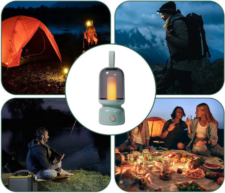 Camping lamp - camping light - tent light - camping lanterns - LED tent lantern - for children's room, tent, bedroom, living room, hiking, fishing, outings, cruising