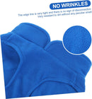 Dog Coat - Fleece Vest - Dog Sweater - Warm Winter Coat - Pull-On Fleece Coat - Leash with Ring - Perfect for Small and Medium Dogs - Blue - Size XL