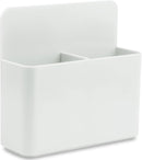 Pen holder - Magnetic pen holder - Marker holder - Marker holder for school - Whiteboard - Magnetic - Marker storage - Pencil organizer for pencil case - Set of 2 - White