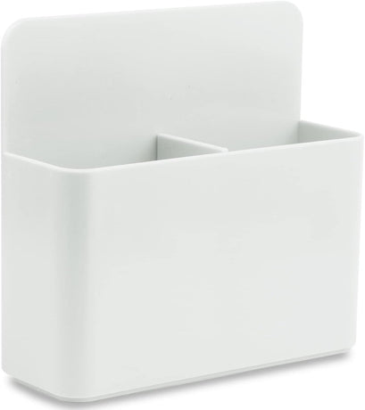 Pen holder - Magnetic pen holder - Marker holder - Marker holder for school - Whiteboard - Magnetic - Marker storage - Pencil organizer for pencil case - Set of 2 - White