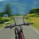 2-Piece Convex Bicycle Mirrors - Universal HD Handlebar Mirrors with 360-Degree Rotation and Wider Field of View for Bicycles and Electric Bikes
