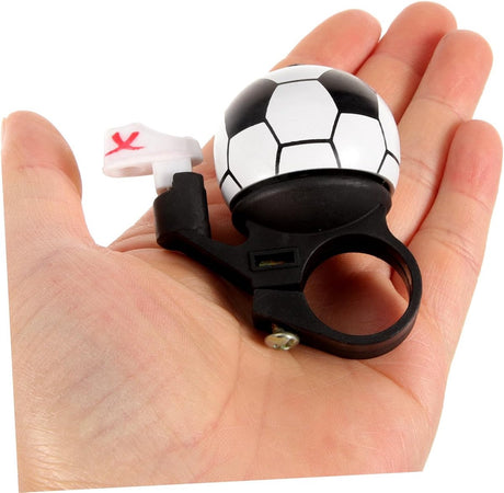Bicycle bell - Children's bicycle bell with a loud and clear sound - Racing and mountain bike bell - Bicycle accessories - Football bicycle bell - Children's bicycle bell - Bicycle horn bell - Gift