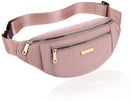 Fanny pack - Travel wallet - Money belt - Fanny pack - Men's and women's fanny pack - Travel - Outdoors - Walking - Sports - Phone bag - Pink - Fashion Favorite