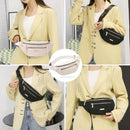 Fanny pack - Travel wallet - Money belt - Fanny pack - Men's and women's fanny pack - Travel - Outdoors - Hiking - Sports - Phone bag - Off-white - Fashion Favorite