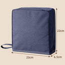 Men's toiletry bag - Women's toiletry bag - Portable toiletry bag with stand - Large fabric toiletry bag with stand - Cosmetic storage bag - Toiletry bag with waterproof handle - Blauw