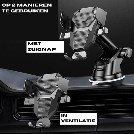 Universal Car Phone Holder with Suction Cup - Car, Office, - Smartphone Car Phone Holder