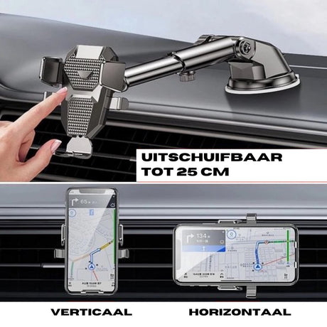 Universal Car Phone Holder with Suction Cup - Car, Office, - Smartphone Car Phone Holder