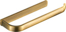 Brushed brass wall-mounted towel rail, 1 piece, for bathroom, 29 cm, bathroom accessory