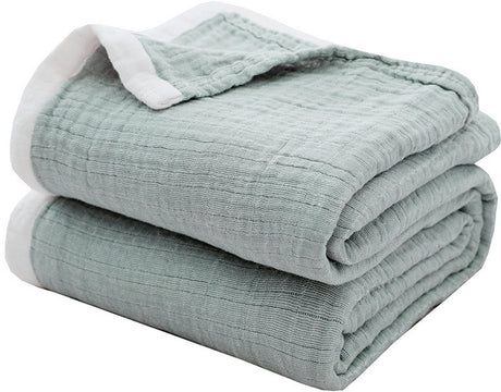 Blanket - Cozy blanket - Soft blanket - Soft and cuddly muslin bedspread - Cotton blanket - Living room blanket - Suitable for all seasons - As a sofa cover - Bedroom - 150x200cm
