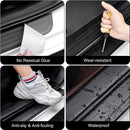 Car Door Sill Moldings - Set of 5, Universal Entry Moldings for SUVs, Anti-Scratch Stickers with Film