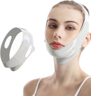 Reusable face sleep mask - V-shaped chin strap - Firming and tightening band for double kin - Sleep mask - Light green