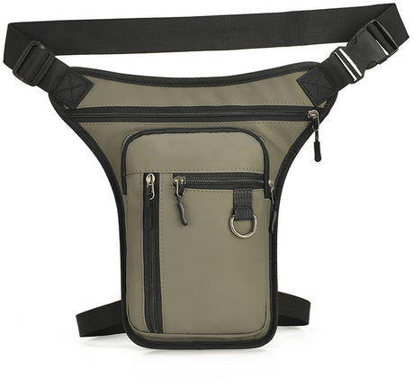 Fanny pack - men's fanny packs - women's fanny packs - Waterproof tactical leg bag - fanny pack - Multifunctional motorcycle bag for men and women - travel, camping, running, cycling - vegetable