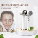 Facial Cleansing Brush - Sonic Roller - Spin - Electric Facial Cleanser - Facial Care - Keratin - Electric - Portable - Waterproof - 6 Interchangeable Brush Heads - Suitable for Women's and Men's Skin - 6 in 1 - White