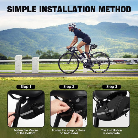 Bicycle panniers - Bicycle saddle bags - Waterproof bicycle panniers - Bicycle saddlebags - Panniers for outdoor bikes, mountain bikes, road bikes