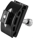 Bicycle seatpost clamp with single pin - Bicycle seat tube clamp, seat tube repair head - Black