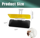 Car Sunshade - 2-in-1 Sunshade Extension - Day and Night Glare Protection - For All Vehicles - Driver and Passenger Side Sunshade