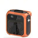 Mini Portable Hip Fan - 5 Speeds 16,000 RPM - Clip-on Portable Belt Fan - For Camping, Travel, Outdoors - Orange