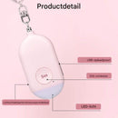 Rechargeable Personal Alarm – Keychain – Personal Alarm – Alarm Keychain – Rechargeable LED Flashlight – Self-Defense Products – Self-Defense Alarm – Personal Alarm – Pink