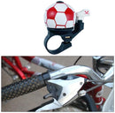 Bicycle bell - Red football bicycle bell - Football bicycle bell - Bicycle horn - Children's bicycle bell - Bicycle horn - Red