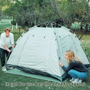 Waterproof camping tarp 2x1.5m - With rings - Heavy-duty groundsheet for tents, outdoor blankets and hammocks