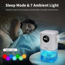 Dehumidifier - Ultra-Quiet Smart Dehumidifier - Home Dehumidifier - Ultra-Quiet Portable Dehumidifier - For Drying Laundry - Dehumidifies Bedrooms, Bathrooms, Wardrobes, and Caravans - White