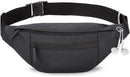 Fanny pack - Sports fanny pack - Running belt - Large fanny pack - Men's and women's - Fanny pack - Pouch - LIGHTWEIGHT RUNNING - For travel/on the go - Dark gray