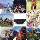 Fanny pack - Sports fanny pack - Running belt - Large fanny pack - Men's and women's - Fanny pack - Pouch - LIGHTWEIGHT RUNNING - For travel/on the go - Dark gray