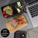 Japanese bento box, ideal lunch box for adults and children, compartmentalized lunch box, perfect for work, school, and baby on the go