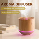 Humidifiers - Aromatherapy Humidifier - 300ml Diffuser - Air Humidifier - Room Humidifier - 7-Color LED - Light and Automatic Shut-Off - Essential Oil Diffuser for Home and Office (Light Color)