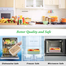 Lunch box, bento box, 3-compartment lunch box with cutlery, leakproof lunch box, freezer safe, dishwasher safe, microwave safe, lunch box for school, work, picnics and travel (green)