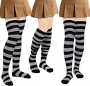 Socks - Women's Knee-High Socks - High Knee-High Socks - Sexy Socks - Women's Knee-High Socks - Stockings - Leg Warmers - Casual Outfit - Role Play - 6 Pairs