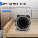 Wekker - digital alarm clock - digital alarm clocks - children's alarm clock - alarm clocks - children's alarm clock - Dual alarm clock - With bed vibrator - Vibrating alarm clock for deep sleepers or the hearing impaired - USB charging port