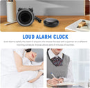 Wekker - digital alarm clock - digital alarm clocks - children's alarm clock - alarm clocks - children's alarm clock - Dual alarm clock - With bed vibrator - Vibrating alarm clock for deep sleepers or the hearing impaired - USB charging port