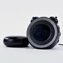 Wekker - digital alarm clock - digital alarm clocks - children's alarm clock - alarm clocks - children's alarm clock - Dual alarm clock - With bed vibrator - Vibrating alarm clock for deep sleepers or the hearing impaired - USB charging port