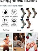 Socks - Women's Socks - Indoor Socks - Warm Winter Socks - Women's Round Neck Winter Socks - Warm and Thick Wool - Comfortable and Soft - Perfect as a Christmas Gift - Christmas Stocking Trim