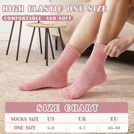 Socks - Indoor socks - Night socks - Warm winter socks - Warm women's socks - Thick - Winter - Women - Girls - Home - Night - Christmas gifts