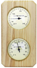 Indoor Thermometer - Indoor Thermometer - Thermometer - Weather Station - Hygrometer - Waterproof Wall-Mounted Thermometer and Hygrometer - Suitable for Indoor Bathroom, Sauna, Baby's Room