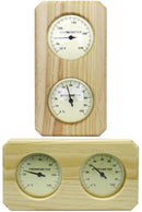 Indoor Thermometer - Indoor Thermometer - Thermometer - Weather Station - Hygrometer - Waterproof Wall-Mounted Thermometer and Hygrometer - Suitable for Indoor Bathroom, Sauna, Baby's Room