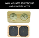 Indoor Thermometer - Indoor Thermometer - Thermometer - Weather Station - Hygrometer - Waterproof Wall-Mounted Thermometer and Hygrometer - Suitable for Indoor Bathroom, Sauna, Baby's Room