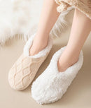 Socks - Warm socks - Indoor socks - Women's slippers - Warm winter socks - Fleece socks - Comfortable - Winter warmth - Ultra-comfortable women's indoor slippers - One size fits all - Black