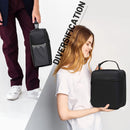 Lunch bag - Adult lunch bag - Insulated backpack - Picnic bag - Lunch bag for girls - 6.5L lunch box for boys - Insulated bag - Keeps food fresh - Office - school - picnic (black)